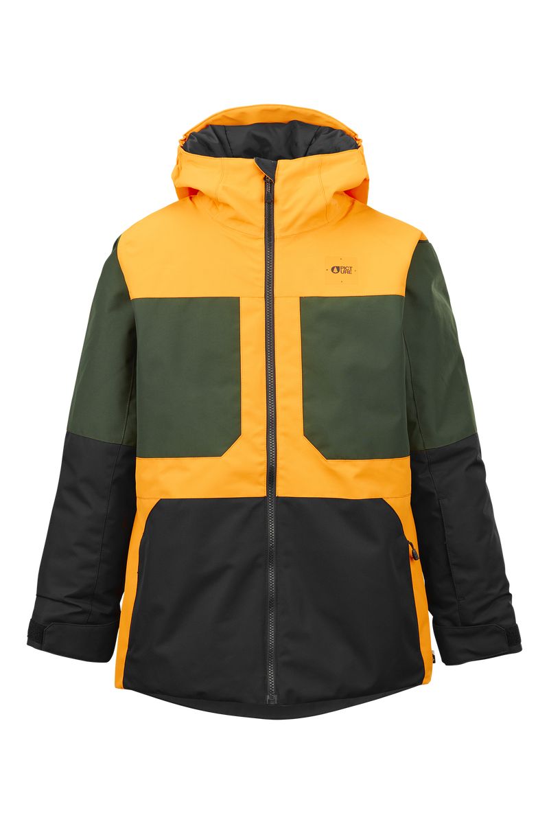 Picture Organic Edytor Kids' Snow Jackets Green | PGS-135679