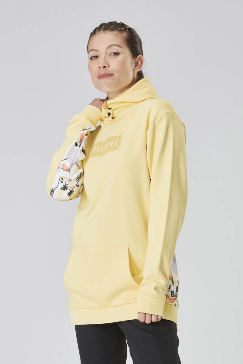 Picture Organic Elissy Women's Hoodie Yellow | BVJ-906254