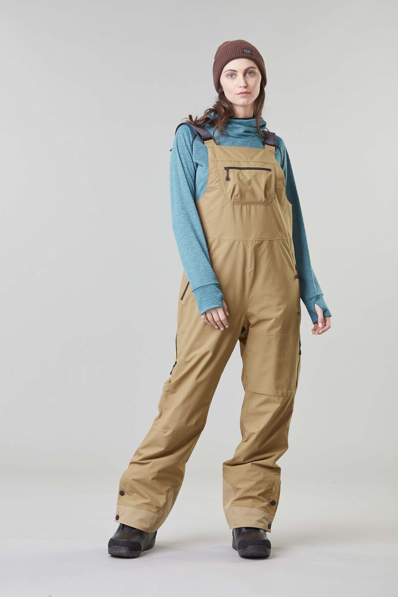 Picture Organic Elwy Bib Women's Snow Pants Dark Grey | SND-621759