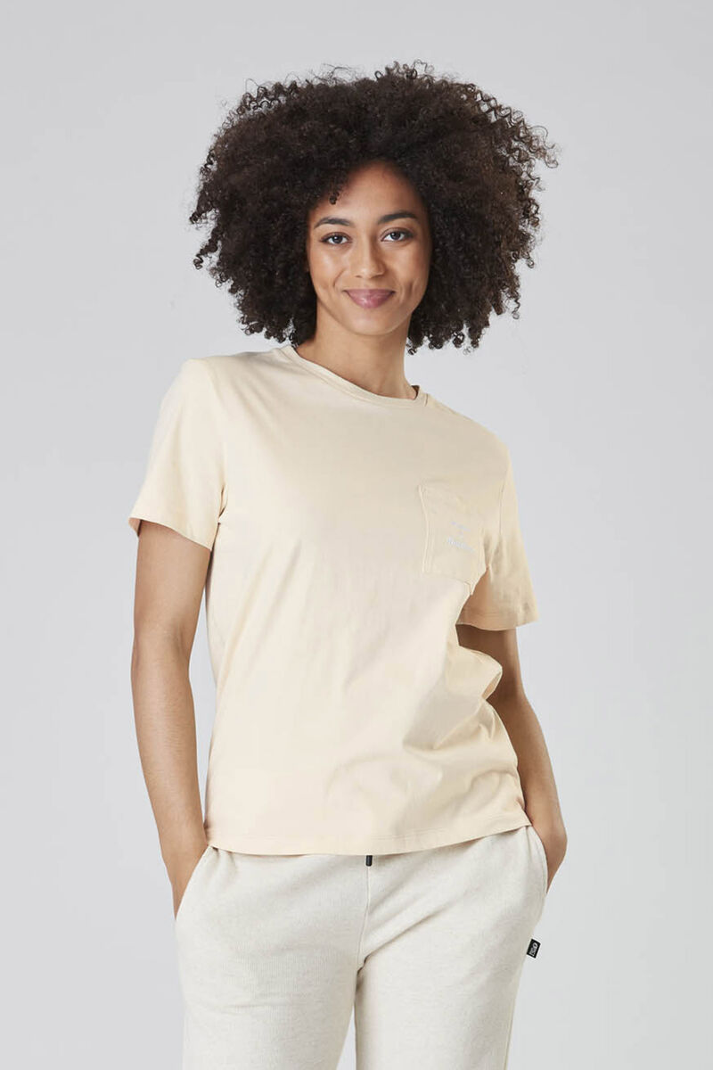 Picture Organic Exee Pocket Women's T Shirts Grey | NTA-476538