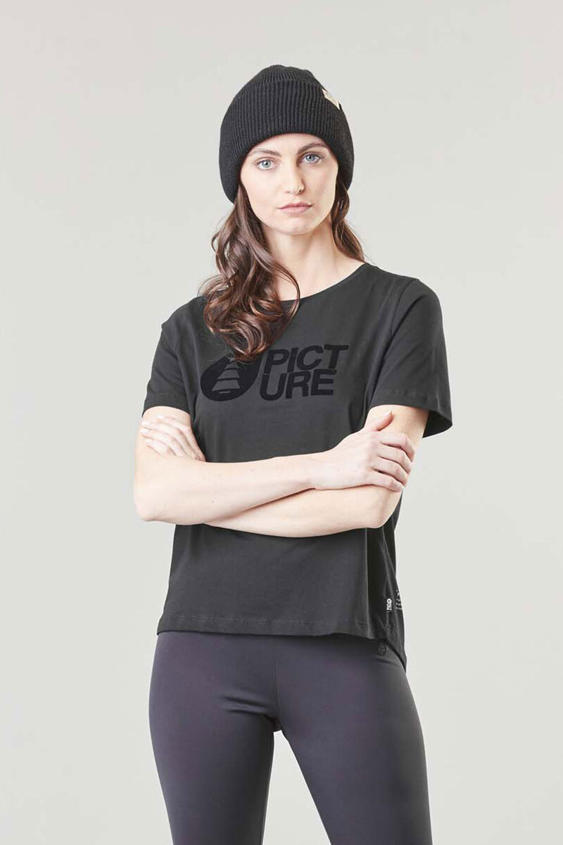 Picture Organic Fall Regular Women's T Shirts Black | MTJ-236501