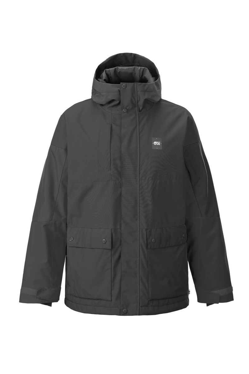 Picture Organic Fines Men's Snow Jackets Black | PJO-786231