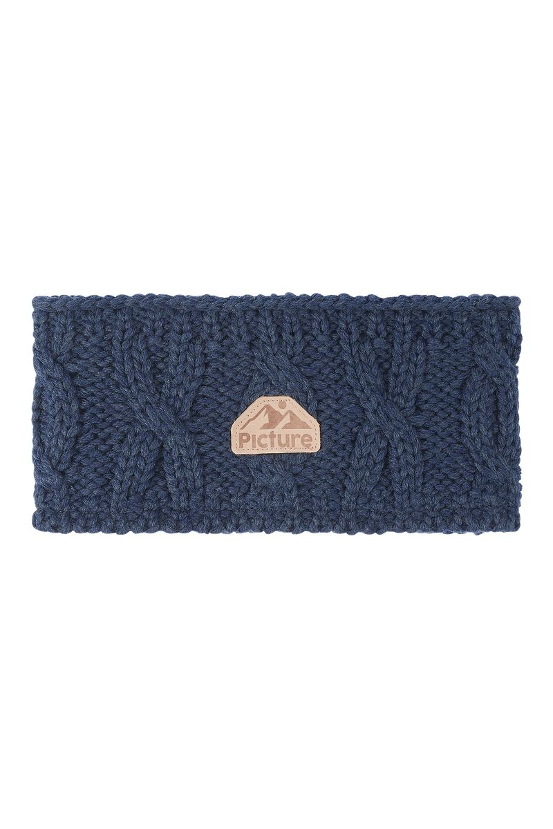 Picture Organic Haven Headband Women's Beanie Dark Blue | FQB-301752