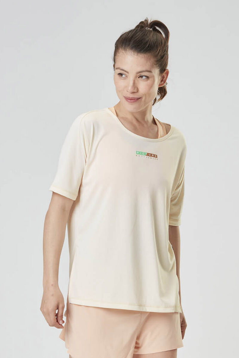 Picture Organic Kiersi Ss Tech Women's T Shirts White | VSM-157628