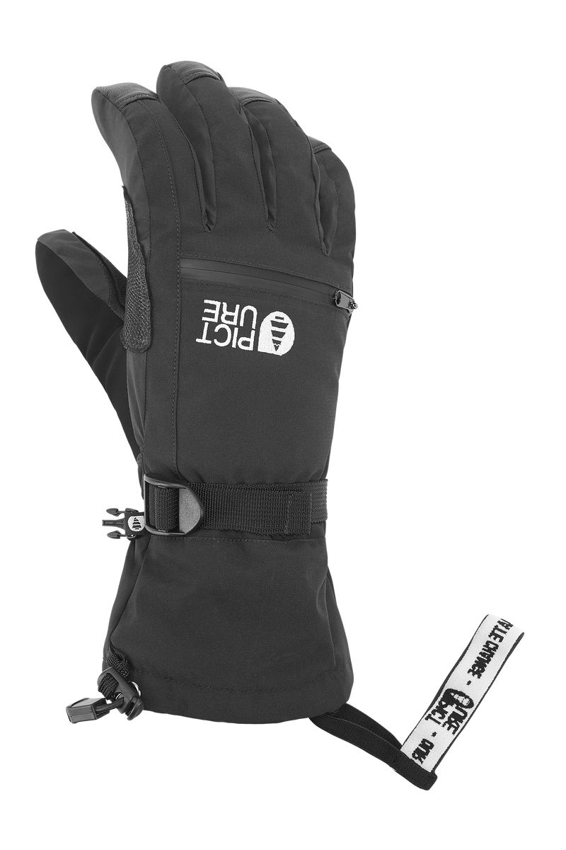 Picture Organic Kincaid Men's Gloves Black | IPD-251379