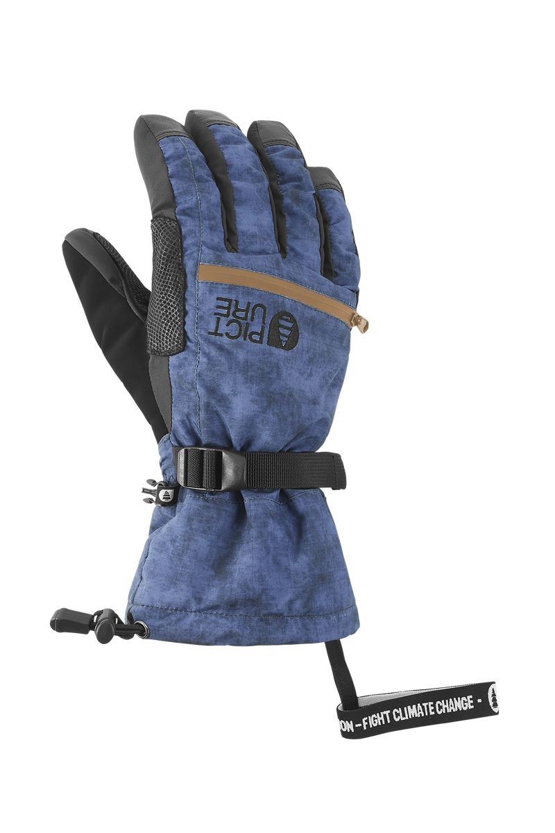 Picture Organic Kincaid Women's Gloves Blue | EWB-703465