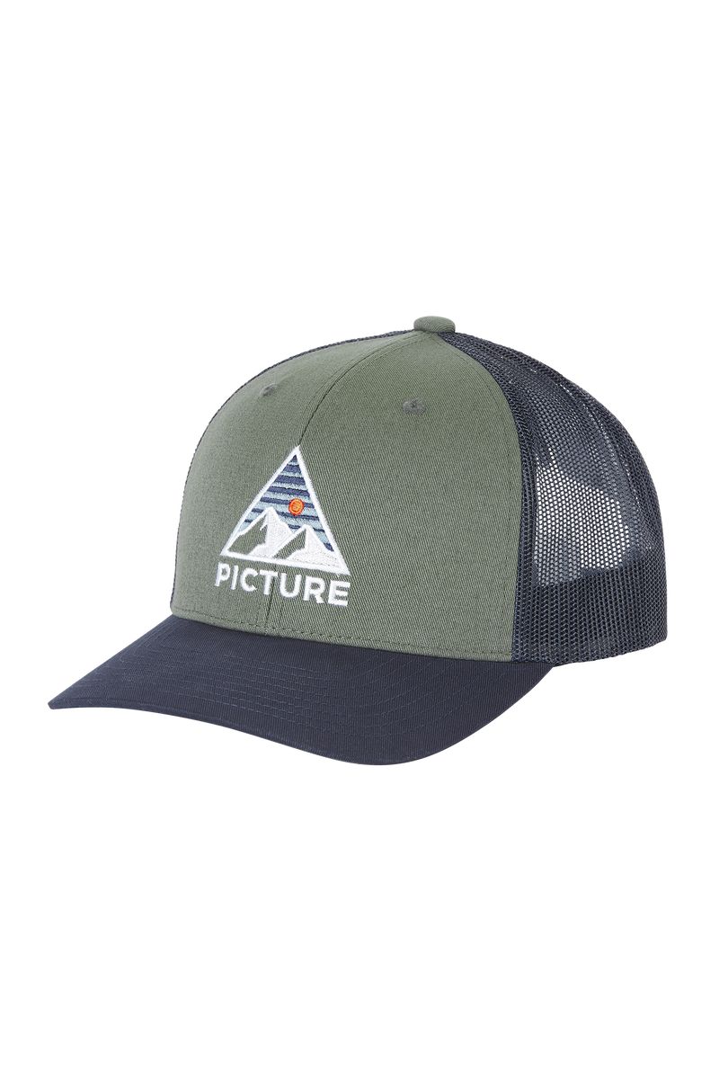 Picture Organic Kuldo Trucker Men's Caps Green | KTI-372509