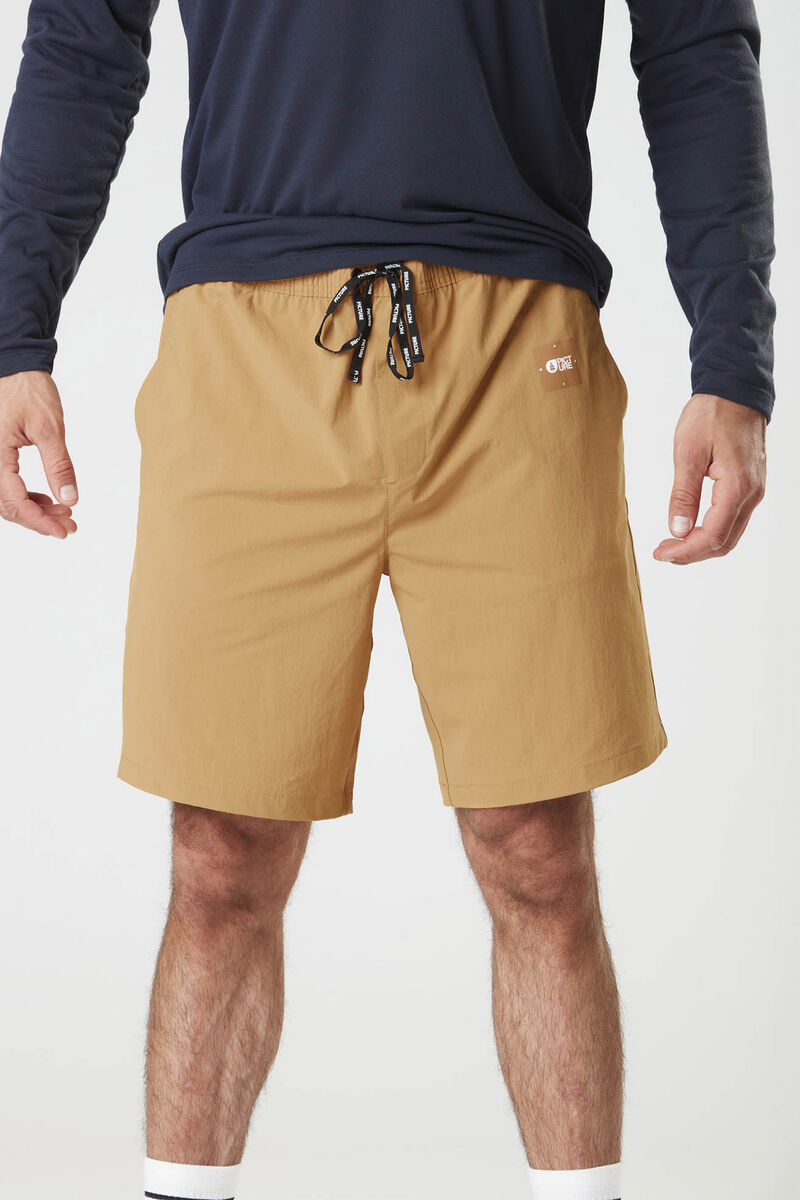 Picture Organic Lenu Strech Men's Shorts Brown | ZJA-273095