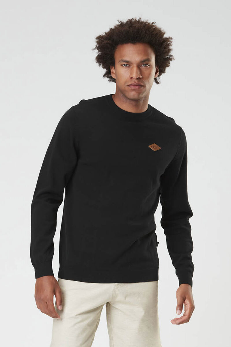 Picture Organic Lyrok Knit Men's Sweaters Black | VZS-219435