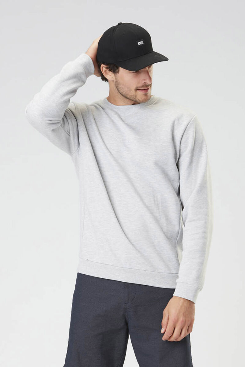 Picture Organic Norrvik Crew Men's Sweaters Grey | AWY-894103