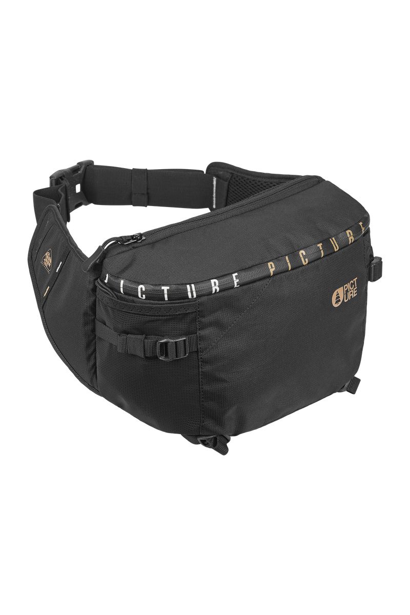 Picture Organic Off Trax Men's Waist Bags Black | QAL-642315