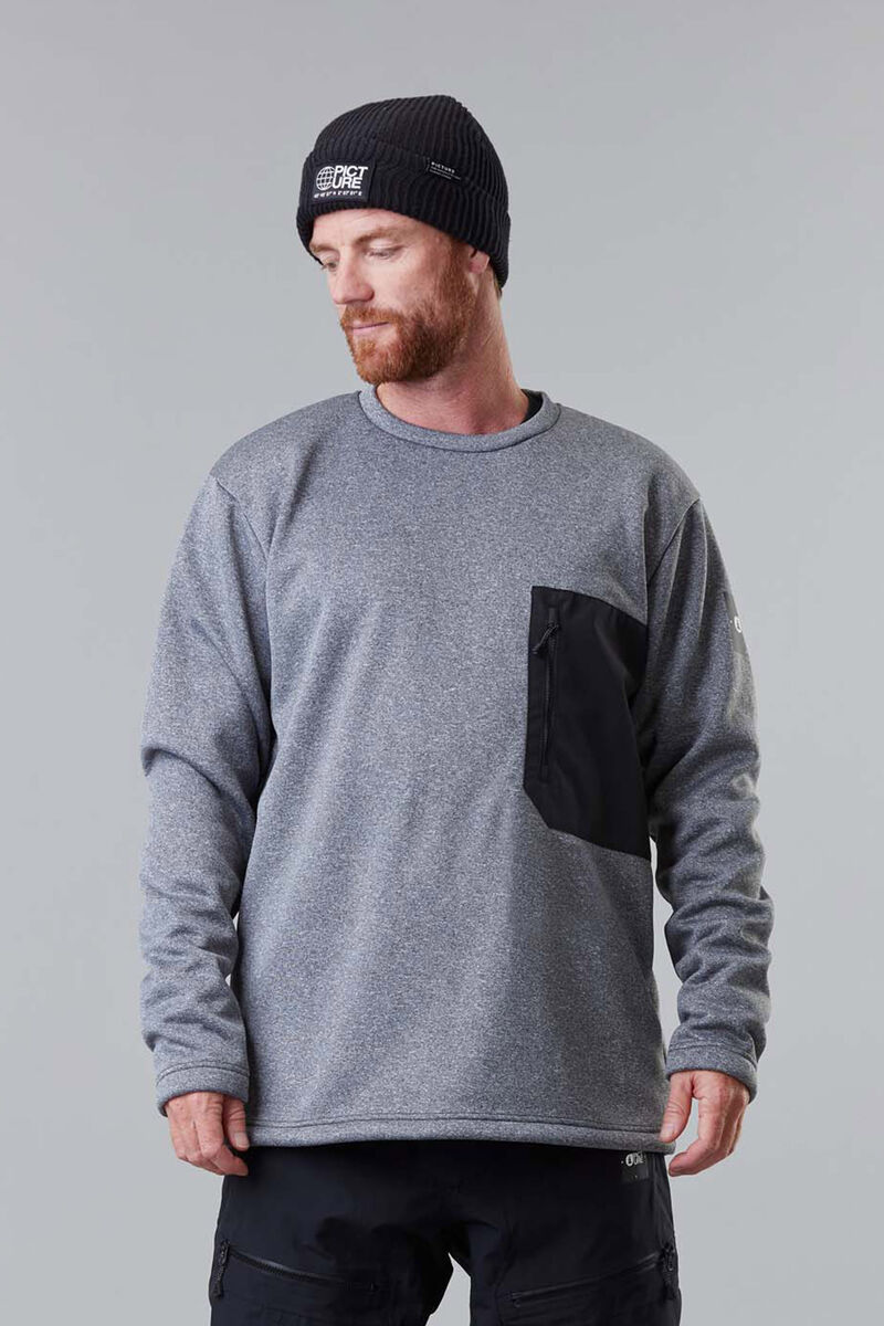 Picture Organic Park Tech Men's Sweaters Grey | FUI-764913