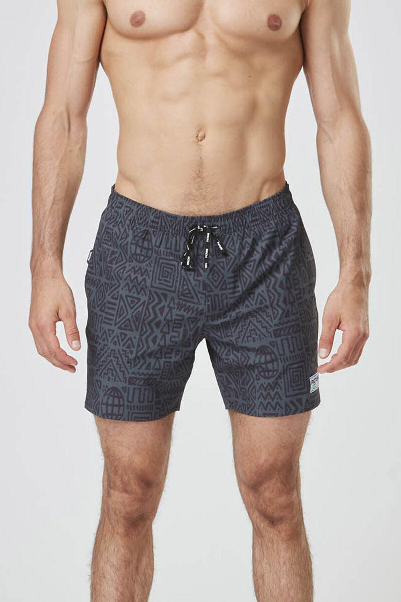 Picture Organic Piau 15 Brds Men's Boardshorts Black | SYD-485702