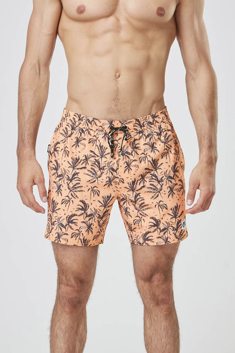 Picture Organic Piau 15 Brds Men's Boardshorts Orange | TIZ-035748