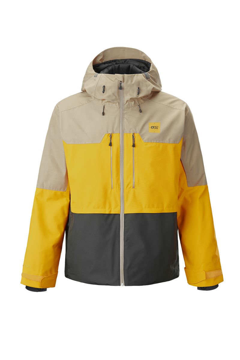 Picture Organic Picture Object Men's Snow Jackets Yellow | GRQ-015496