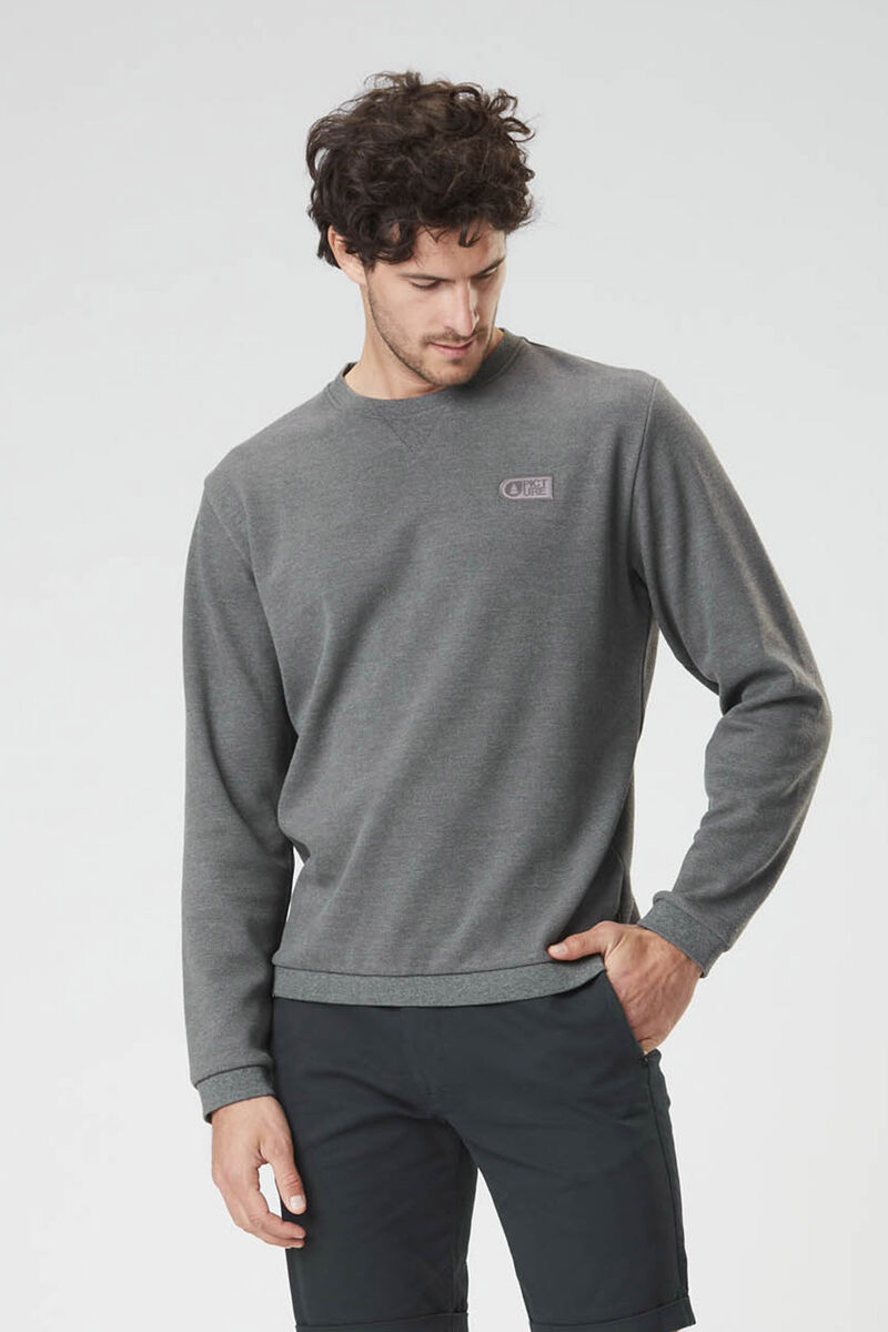 Picture Organic Sicla Crew Men's Sweaters Dark Grey | MJS-432609