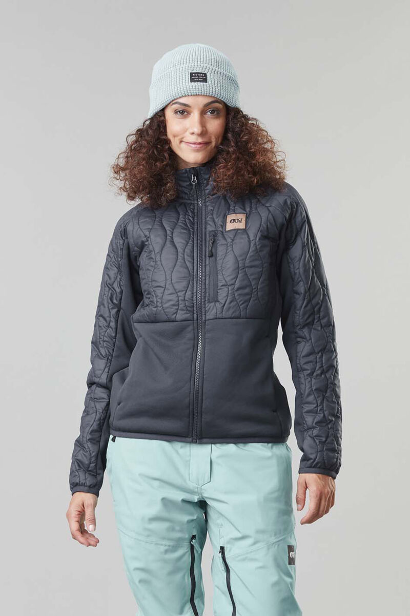 Picture Organic Tehanie Hybrid Women's Down jackets Dark Blue | YFQ-740913