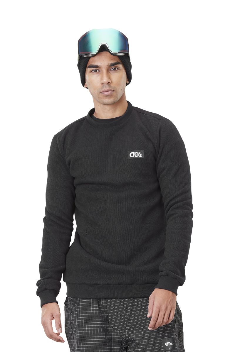 Picture Organic Tofu Men's Sweaters Black | RIY-910436