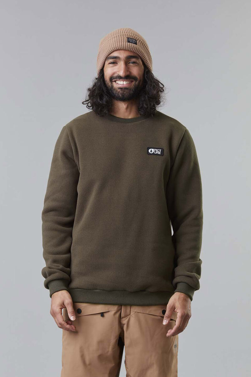 Picture Organic Tofu Men's Sweaters Dark Green | KCD-067213