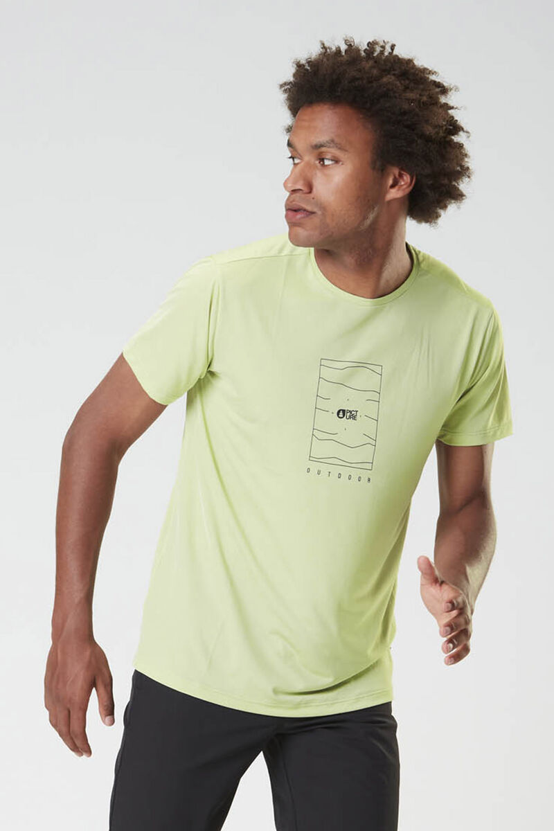 Picture Organic Travis Tech Men's T Shirts Green | YVK-597264