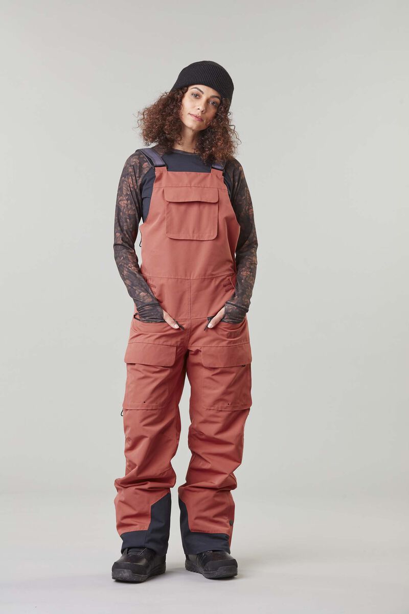 Picture Organic U10 Bib Women's Snow Pants Pink | NOX-478960