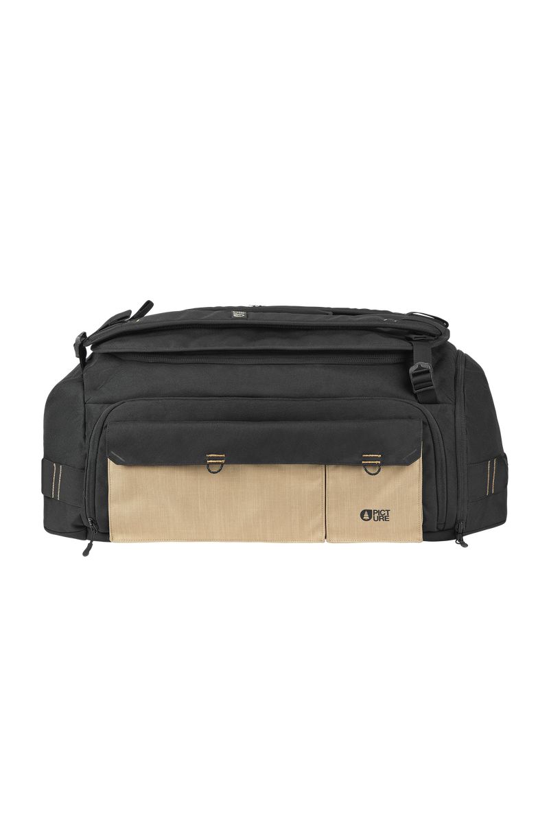 Picture Organic Weekend Warrior Men's Duffle Bags Black | HRI-047328