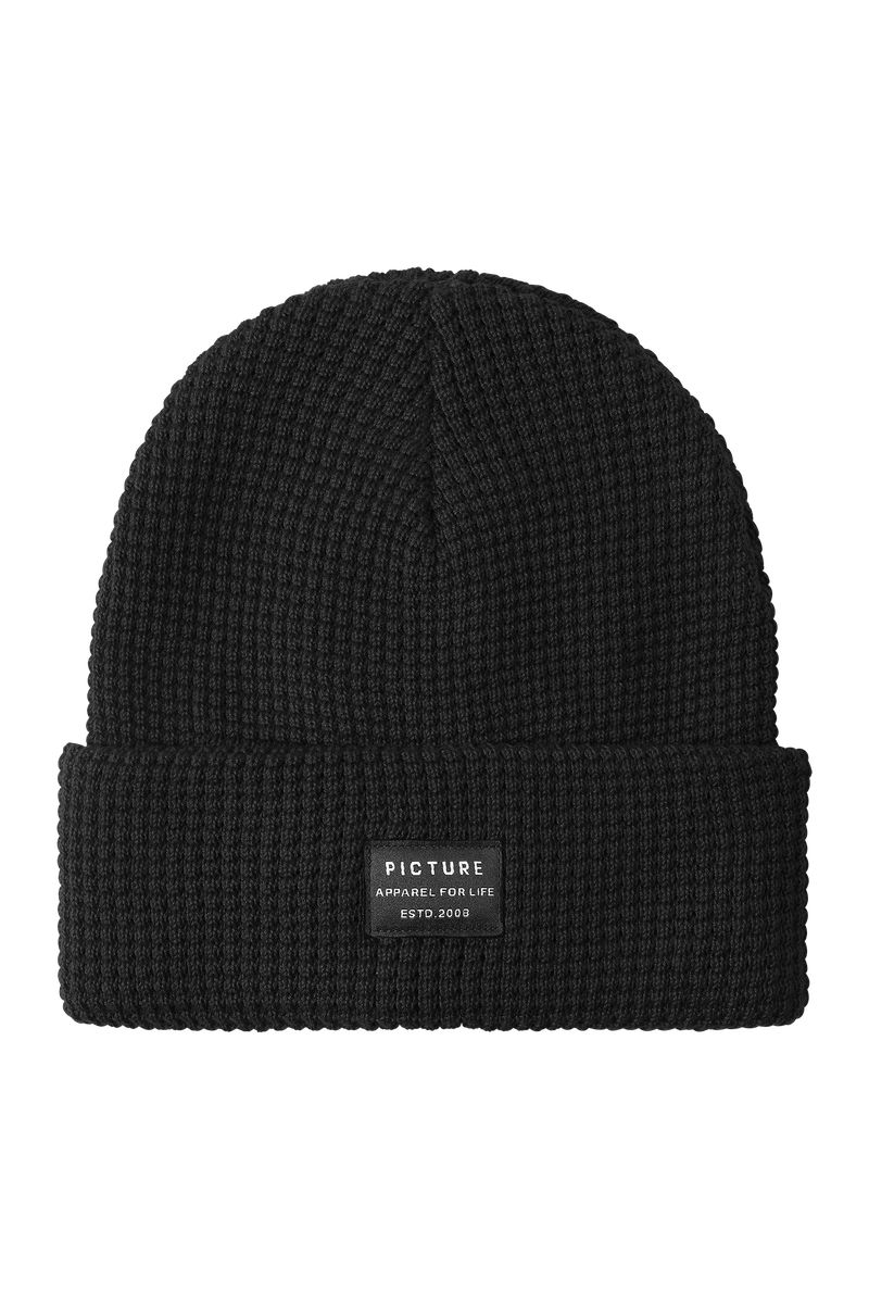 Picture Organic York Men's Beanie Black | TCA-573429