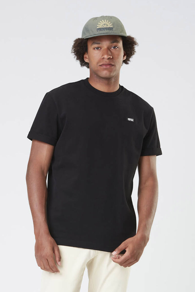 Picture Organic Yorra Men's T Shirts Black | TFA-965137